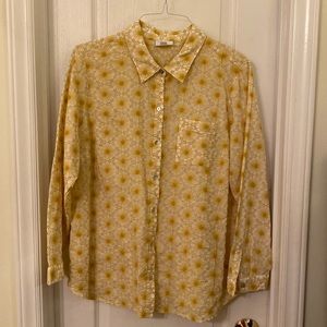 Fabulous Floral J. Jill Collared Shirt